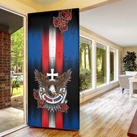 Slovakia Door Cover The Eagle Double Cross Symbol - Wonder Print Shop