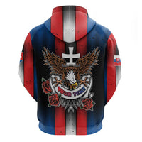 Personalized Slovakia Hoodie The Eagle Double Cross Symbol - Wonder Print Shop