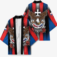 Personalized Slovakia Kimono The Eagle Double Cross Symbol - Wonder Print Shop