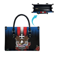 Slovakia Leather Bag The Eagle Double Cross Symbol - Wonder Print Shop