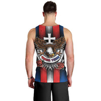 Personalized Slovakia Men Tank Top The Eagle Double Cross Symbol - Wonder Print Shop