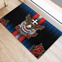 Slovakia Rubber Doormat The Eagle Double Cross Symbol - Wonder Print Shop