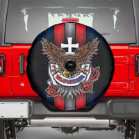 Slovakia Spare Tire Cover The Eagle Double Cross Symbol - Wonder Print Shop
