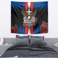 Slovakia Tapestry The Eagle Double Cross Symbol - Wonder Print Shop
