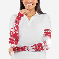 Poland Christmas Arm Sleeves Pierogi Polish Snow - Wonder Print Shop