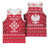 Poland Christmas Basketball Jersey Pierogi Polish Snow - Wonder Print Shop