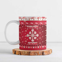 Poland Christmas Ceramic Mug Pierogi Polish Snow - Wonder Print Shop
