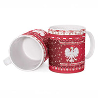 Poland Christmas Ceramic Mug Pierogi Polish Snow - Wonder Print Shop