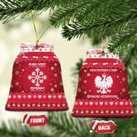 Poland Christmas Ceramic Ornament Pierogi Polish Snow - Wonder Print Shop