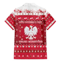 Poland Christmas Family Matching Mermaid Dress and Hawaiian Shirt Pierogi Polish Snow - Wonder Print Shop