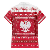 Poland Christmas Hawaiian Shirt Pierogi Polish Snow - Wonder Print Shop