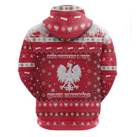 Poland Christmas Hoodie Pierogi Polish Snow - Wonder Print Shop