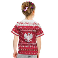 Poland Christmas Kid T Shirt Pierogi Polish Snow - Wonder Print Shop