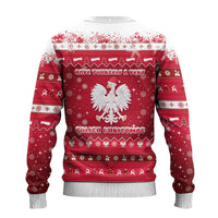 Poland Christmas Ugly Christmas Sweater Pierogi Polish Snow - Wonder Print Shop