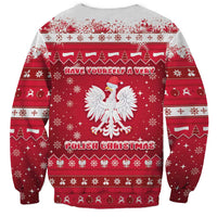 Poland Christmas Sweatshirt Pierogi Polish Snow - Wonder Print Shop