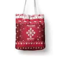 Poland Christmas Tote Bag Pierogi Polish Snow - Wonder Print Shop