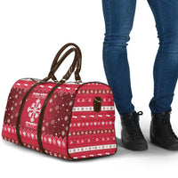 Poland Christmas Travel Bag Pierogi Polish Snow - Wonder Print Shop