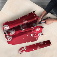 Poland Christmas Umbrella Pierogi Polish Snow - Wonder Print Shop