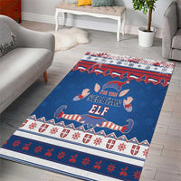 Serbia Christmas Area Rug I Am The Serbian Elf - Wonder Print Shop