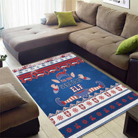 Serbia Christmas Area Rug I Am The Serbian Elf - Wonder Print Shop