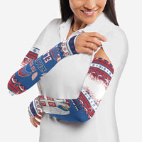 Serbia Christmas Arm Sleeves I Am The Serbian Elf - Wonder Print Shop