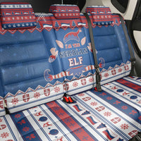 Serbia Christmas Back Car Seat Cover I Am The Serbian Elf - Wonder Print Shop