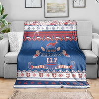 Serbia Christmas Blanket I Am The Serbian Elf - Wonder Print Shop