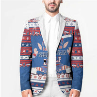 Serbia Christmas Blazer I Am The Serbian Elf - Wonder Print Shop
