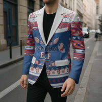 Serbia Christmas Blazer I Am The Serbian Elf - Wonder Print Shop