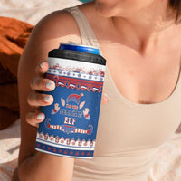 Serbia Christmas 4 in 1 Can Cooler Tumbler I Am The Serbian Elf - Wonder Print Shop