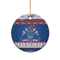 Serbia Christmas Ceramic Ornament I Am The Serbian Elf - Wonder Print Shop