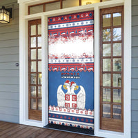 Serbia Christmas Door Cover I Am The Serbian Elf - Wonder Print Shop