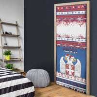 Serbia Christmas Door Cover I Am The Serbian Elf - Wonder Print Shop