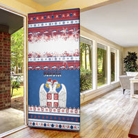 Serbia Christmas Door Cover I Am The Serbian Elf - Wonder Print Shop
