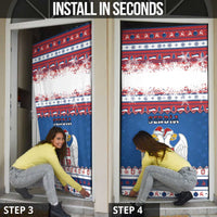 Serbia Christmas Door Cover I Am The Serbian Elf - Wonder Print Shop