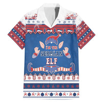 Serbia Christmas Family Matching Mermaid Dress and Hawaiian Shirt I Am The Serbian Elf - Wonder Print Shop