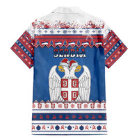 Serbia Christmas Family Matching Mermaid Dress and Hawaiian Shirt I Am The Serbian Elf - Wonder Print Shop