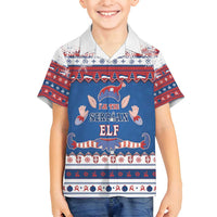 Serbia Christmas Family Matching Tank Maxi Dress and Hawaiian Shirt I Am The Serbian Elf - Wonder Print Shop