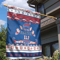 Serbia Christmas Garden Flag I Am The Serbian Elf - Wonder Print Shop