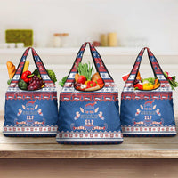 Serbia Christmas Grocery Bag I Am The Serbian Elf - Wonder Print Shop