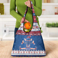 Serbia Christmas Grocery Bag I Am The Serbian Elf - Wonder Print Shop