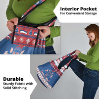 Serbia Christmas Grocery Bag I Am The Serbian Elf - Wonder Print Shop