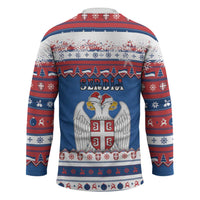 Serbia Christmas Hockey Jersey I Am The Serbian Elf - Wonder Print Shop