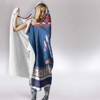Serbia Christmas Hooded Blanket I Am The Serbian Elf - Wonder Print Shop