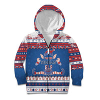 Serbia Christmas Kid Hoodie I Am The Serbian Elf - Wonder Print Shop