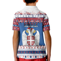 Serbia Christmas Kid Polo Shirt I Am The Serbian Elf - Wonder Print Shop
