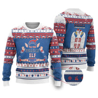 Serbia Christmas Ugly Christmas Sweater I Am The Serbian Elf - Wonder Print Shop