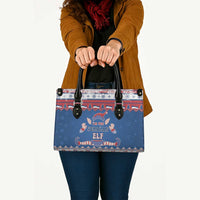Serbia Christmas Leather Bag I Am The Serbian Elf - Wonder Print Shop