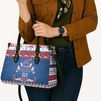 Serbia Christmas Leather Bag I Am The Serbian Elf - Wonder Print Shop