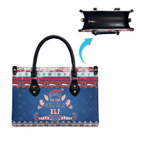 Serbia Christmas Leather Bag I Am The Serbian Elf - Wonder Print Shop
